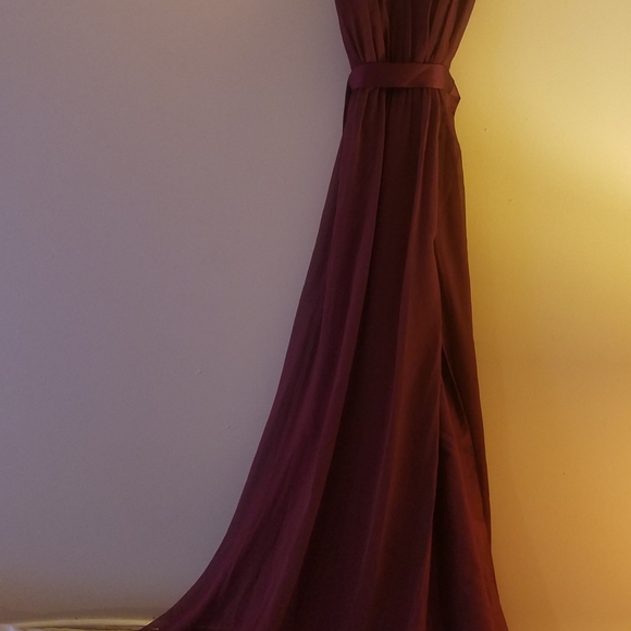 Vera Wang "White" Plum dress - Picture 2 of 7